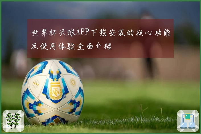 世界杯买球APP下载安装的核心功能及使用体验全面介绍