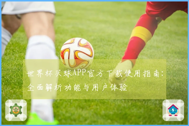 世界杯买球APP官方下载使用指南：全面解析功能与用户体验