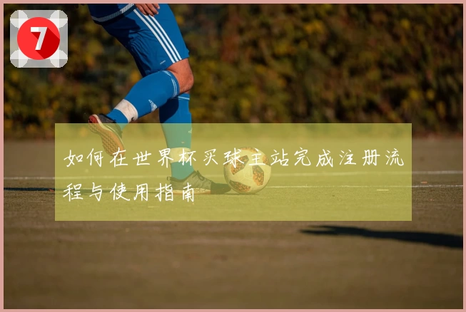 如何在世界杯买球主站完成注册流程与使用指南